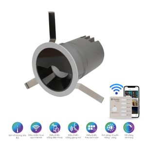 Đèn LED Âm Trần Downlight Thông Minh AT18.BLE 80/12W (FW) Rạng Đông